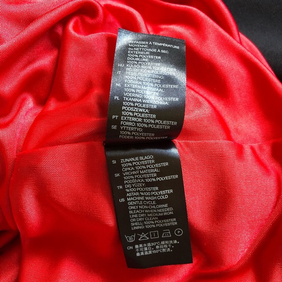 H&M Casual Dress pleats Polka Dot Print Size: 2 - Picture 10 of 12